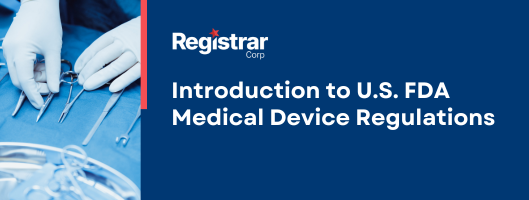 Join Registrar Corp’s experts as they break down the fundamentals of medical device regulation in the United States. From device classification and 510(k) requirements to registration, labeling, and UDI compliance, this session is ideal for medical device companies looking to enter or expand in the U.S. market.