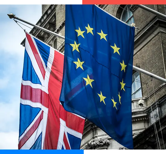 EU & UK Cosmetic Regulatory Compliance flags
