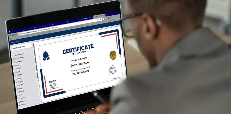 worker-taking-online-training Worker taking online-training