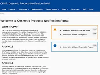 Image CPNP portal